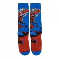 Marvel Spider-Man Retro Crew Socks (2-Pack) - Thumbnail 2