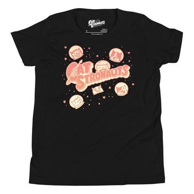 Catstronauts logo shirt - kid size