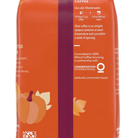 Starbucks Pumpkin Spice Ground Coffee 11 oz (2-Bags) - Thumbnail 4