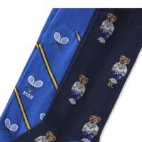 Ralph Lauren Tennis Club Polo Mini Bears Men's Dress Socks Size 10-13 - Thumbnail 1