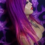 CHESHIRE CAT w/ added glitter clips-3