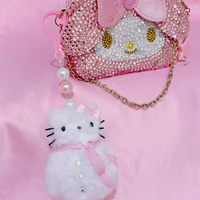 Snow meow bag charm - Thumbnail 1