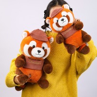 Chocolate Red Panda Plush Toy - Thumbnail 6