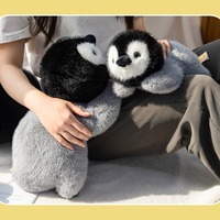Laying Flat Penguin Plush Toy - Thumbnail 5