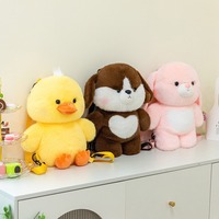 Stuffed Animal Plush Backpack - Thumbnail 1