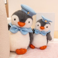 Navy Penguin Plush Toy - Thumbnail 1