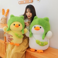 Adorable duck plush toy with cap - Thumbnail 4