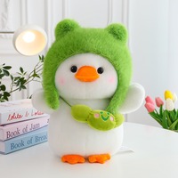 Adorable duck plush toy with cap - Thumbnail 6