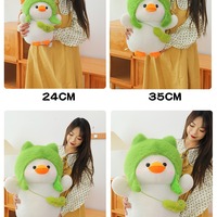 Adorable duck plush toy with cap - Thumbnail 9