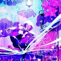 Spider-Gwen Iridescent Foil Print