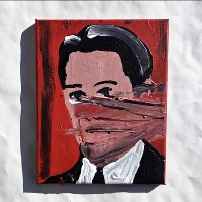 Agent Dale Cooper in the Black Lodge 