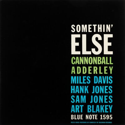 [12/19] cannonball adderley - somethin' else (blue note classic vinyl edition)