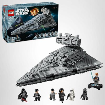 Leg star wars imperial star destroyer building toys set - build & display for boys & girls