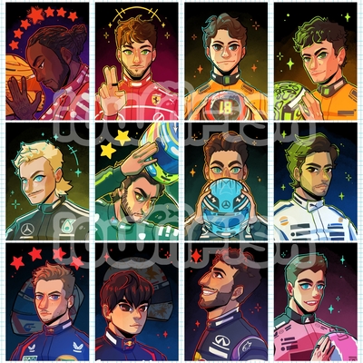 F1 driver prints [a5]