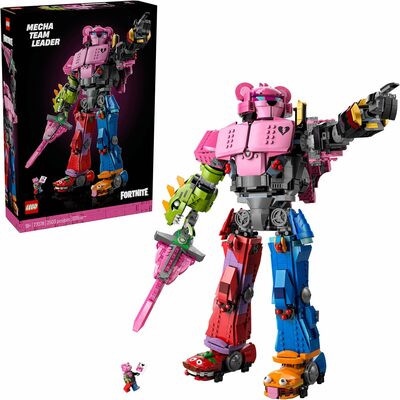 Leg fortnite mecha team leader - collectible building set for adults