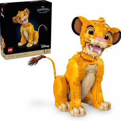 Leg disney young simba the lion king building sets for adults