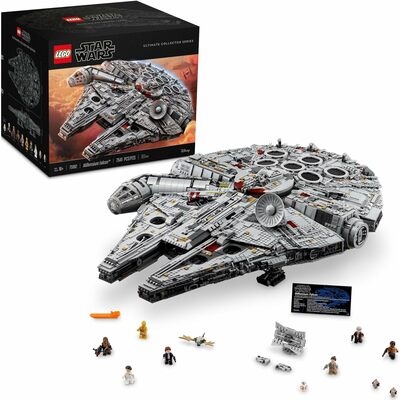 Leg star wars millennium falcon - building set for adults,