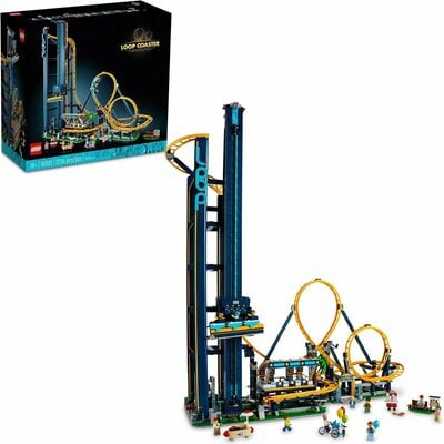 Leg icons loop coaster set 10303, model building kit for adults, 