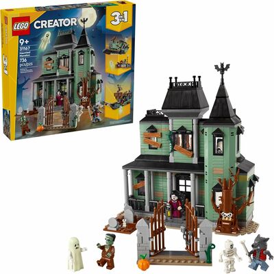 Leg creator 3 in 1 haunted mansion building toy for kids