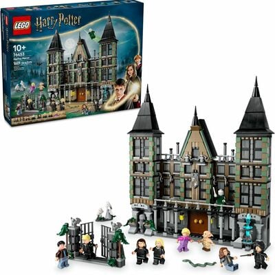 Leg harry potter malfoy manor building set - harry potter toy for boys & girls