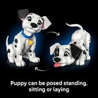 LEG Disney 101 Dalmatians Puppy Building Set for Adults - Collectible DIY Kit for Movie Fans - Thumbnail 3