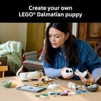 LEG Disney 101 Dalmatians Puppy Building Set for Adults - Collectible DIY Kit for Movie Fans - Thumbnail 4