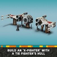 LEG Star Wars TIE Fighter & X-Wing Mash-Up Building Set - Star Wars Toys for Boys & Girls - Thumbnail 4