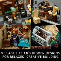 LEG Icons Medieval Town Square Building Set for Adults - Thumbnail 1