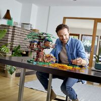 LEG Ideas Tree House 21318, Model Construction Set for 16 Plus Year Olds with 3 Cabins, - Thumbnail 3