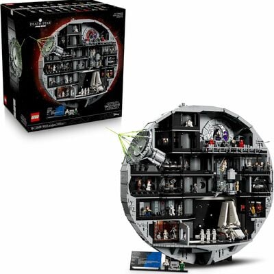 Leg star wars death star building set for adults, 