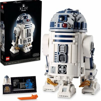 Leg star wars r2-d2 building set - collectible toy for adults