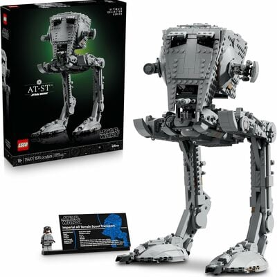 Leg star wars at-st walker building set - adult building blocks for fans