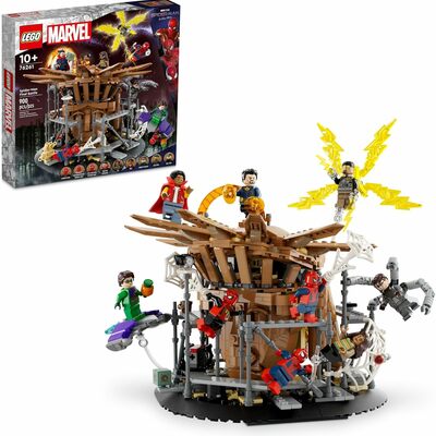 Leg marvel spider-man final battle building toy - pretend play kids toy for fans