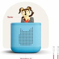 Toniebox 2 Audio Player Starter Set for Kids 1+ with Playtime Puppy - Sky Blue - Thumbnail 2