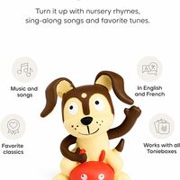 Toniebox 2 Audio Player Starter Set for Kids 1+ with Playtime Puppy - Sky Blue - Thumbnail 3