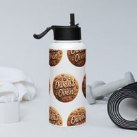Stainless steel water bottle with a straw lid - Thumbnail 1
