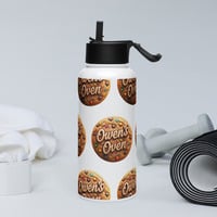 Stainless steel water bottle with a straw lid - Thumbnail 2