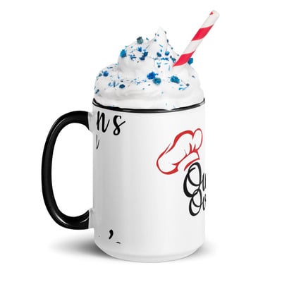 Mug with color inside