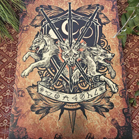 'Denholme Family Crest' Foil Print - Thumbnail 1
