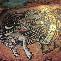 'Denholme Family Crest' Foil Print - Thumbnail 2