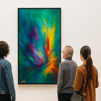 Radiant Vortex Abstract Energy in Color Motion - Thumbnail 1