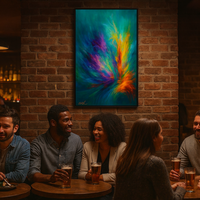 Radiant Vortex Abstract Energy in Color Motion - Thumbnail 2