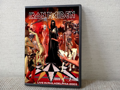 IRON MAIDEN Live Philadelphia Tweeter Center 2003 DVD