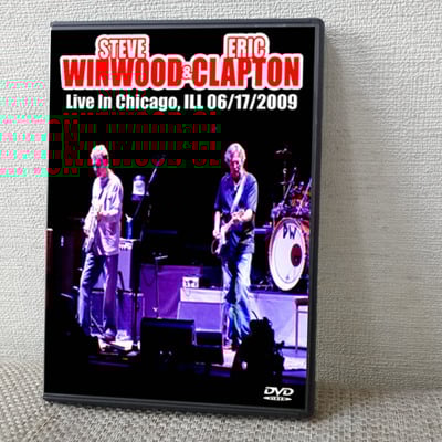 Eric cplapton & stve winwood live in chicago, ill 06.17.2009 dvd - Thumbnail 1