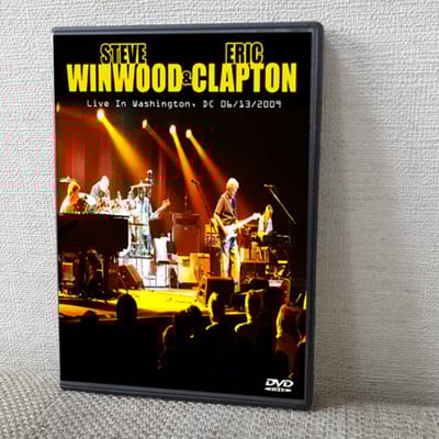 Eric cplapton & steve winwood live in washington, dc 06.13.2009 dvd - Thumbnail 1