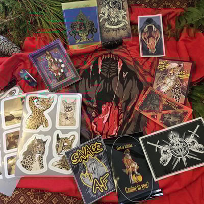 Yule sticker stuffer