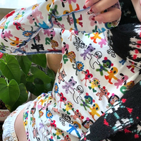 Y2K DOODLE PARTY LONG SLEEVE TEE - Thumbnail 4