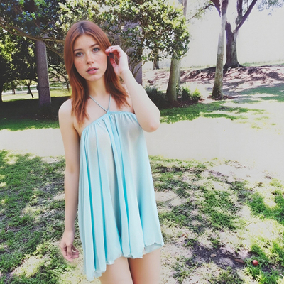 Sexy O-neck halter top loose short dress for women.