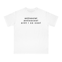 Free Shipping-ANTISOCIAL TEE - Thumbnail 1