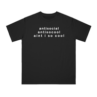 Free Shipping-ANTISOCIAL TEE - Thumbnail 2